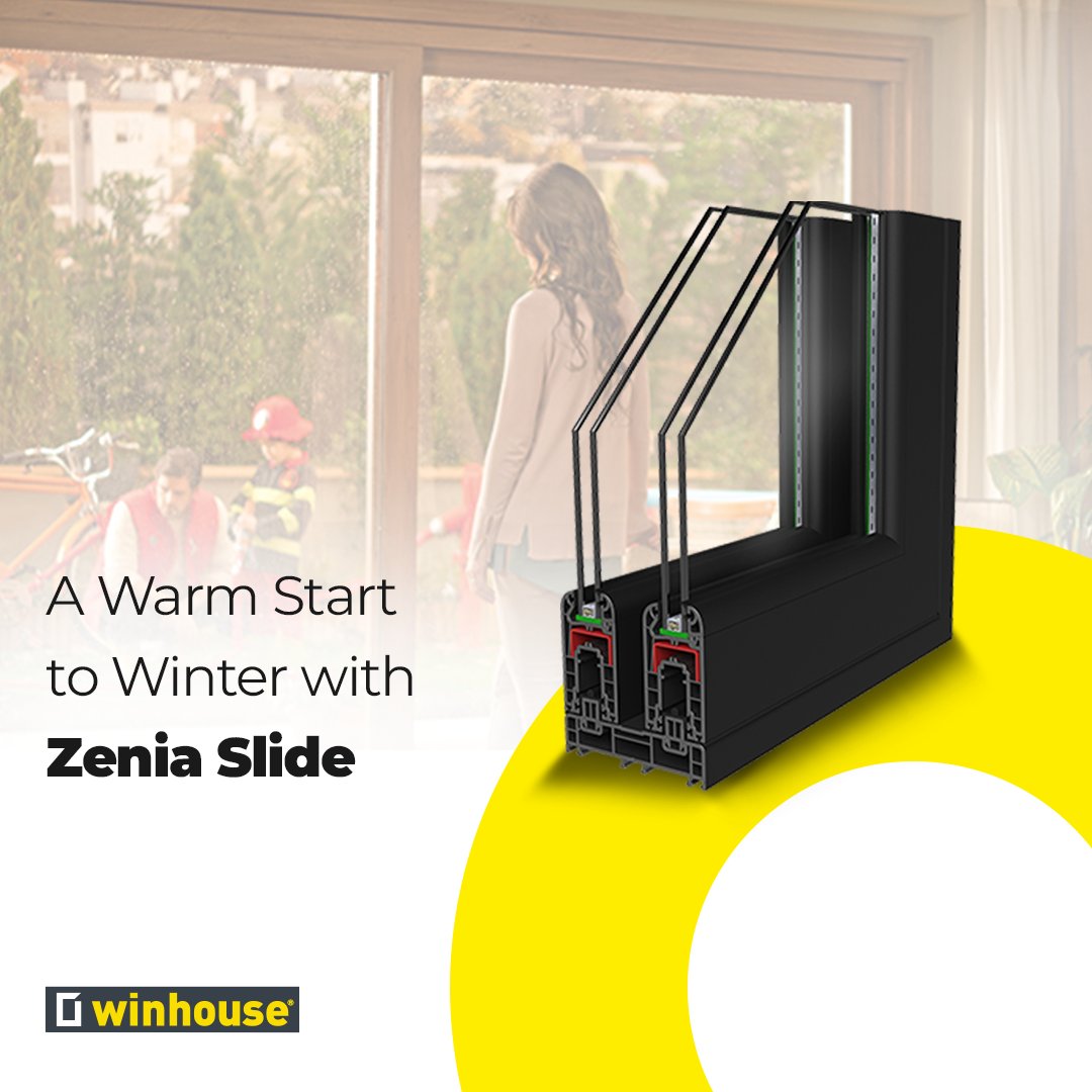 winhousetr's tweet image. Zenia Slide provides superior energy savings with its excellent insulation feature. All you have to do is enjoy the winter economically. 

#Winhouse #ZeniaSlide #pvcwindow