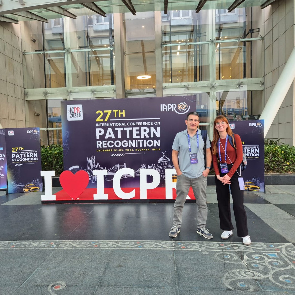 IRI_robotics's tweet image. This week, Juan Andrade-Cetto (1) &amp;amp; Elena Belén Bueno (2) present their posters at the @ICPRConference India

📑1: SDformerFlow: Spiking Neural Network Transformer for Event-based optical flow

📑2: Two-by-Two: Weakly-Supervised Learning for Global Action Segmentation

#ICPR2024