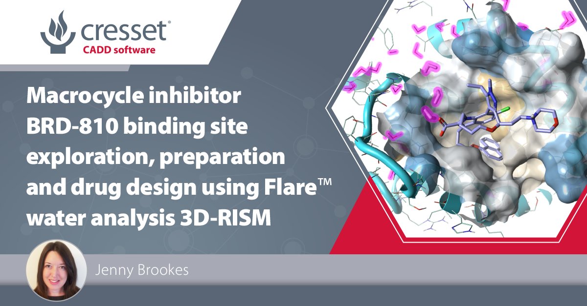 Following our recent water analysis webinar, we're please to share an additional resource exploring the use of 3D-RISM, a Flare™ water analysis tool, to study a macrocycle inhibitor bound to MCL1, a key anticancer target. 

Read more: obi41.nl/naenjnby

#drugdiscovery