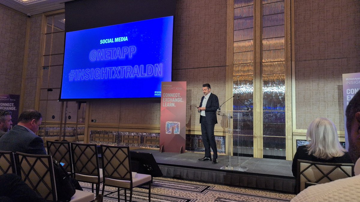 vprobish's tweet image. #NetAppINSIGHTXtra is starting
