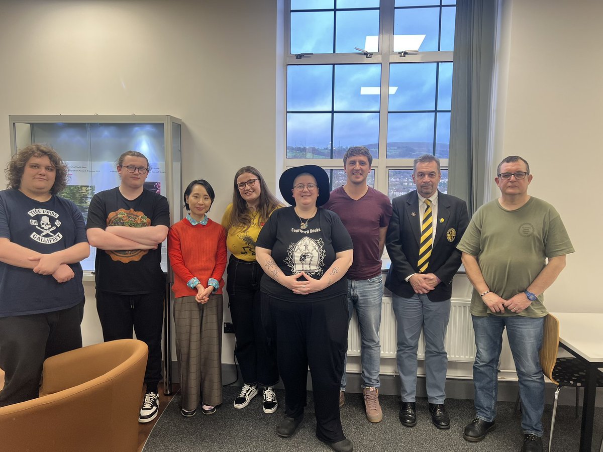 Chris Hill (@drcrhill) on Twitter photo Yesterday <a href="/UniSouthWales/">University of South Wales</a> welcomed <a href="/atomiclabrats/">LABRATS International</a> and Dai Scourfield to talk to our history students. We spoke about state manipulation of archival records relating to #nukedblood and the use of experimental vaccines in the First Gulf War. A huge thank you to both speakers! Yesterday <a href="/UniSouthWales/">University of South Wales</a> welcomed <a href="/atomiclabrats/">LABRATS International</a> and Dai Scourfield to talk to our history students. We spoke about state manipulation of archival records relating to #nukedblood and the use of experimental vaccines in the First Gulf War. A huge thank you to both speakers!
