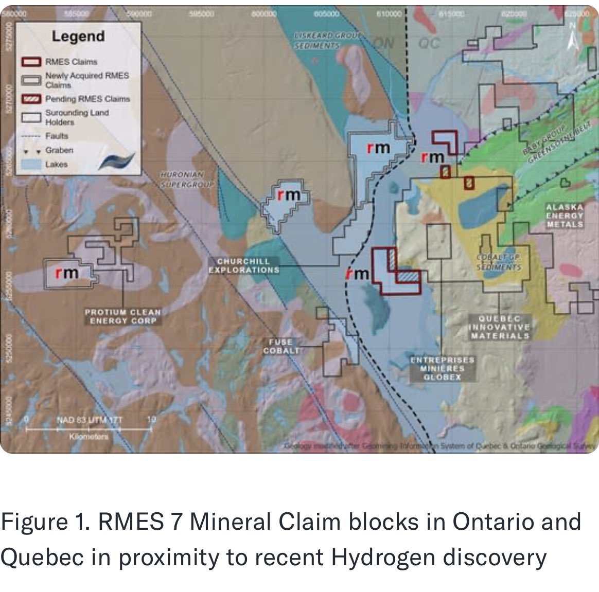 StockWatcherNow's tweet photo. Red Metal Resources - News - Additional Hydrogen Properties Acquired.
#RMES #Hydrogen #Mining #StockMarket
https://t.co/bPr0NnvrBq https://t.co/cqWwyi9HYK