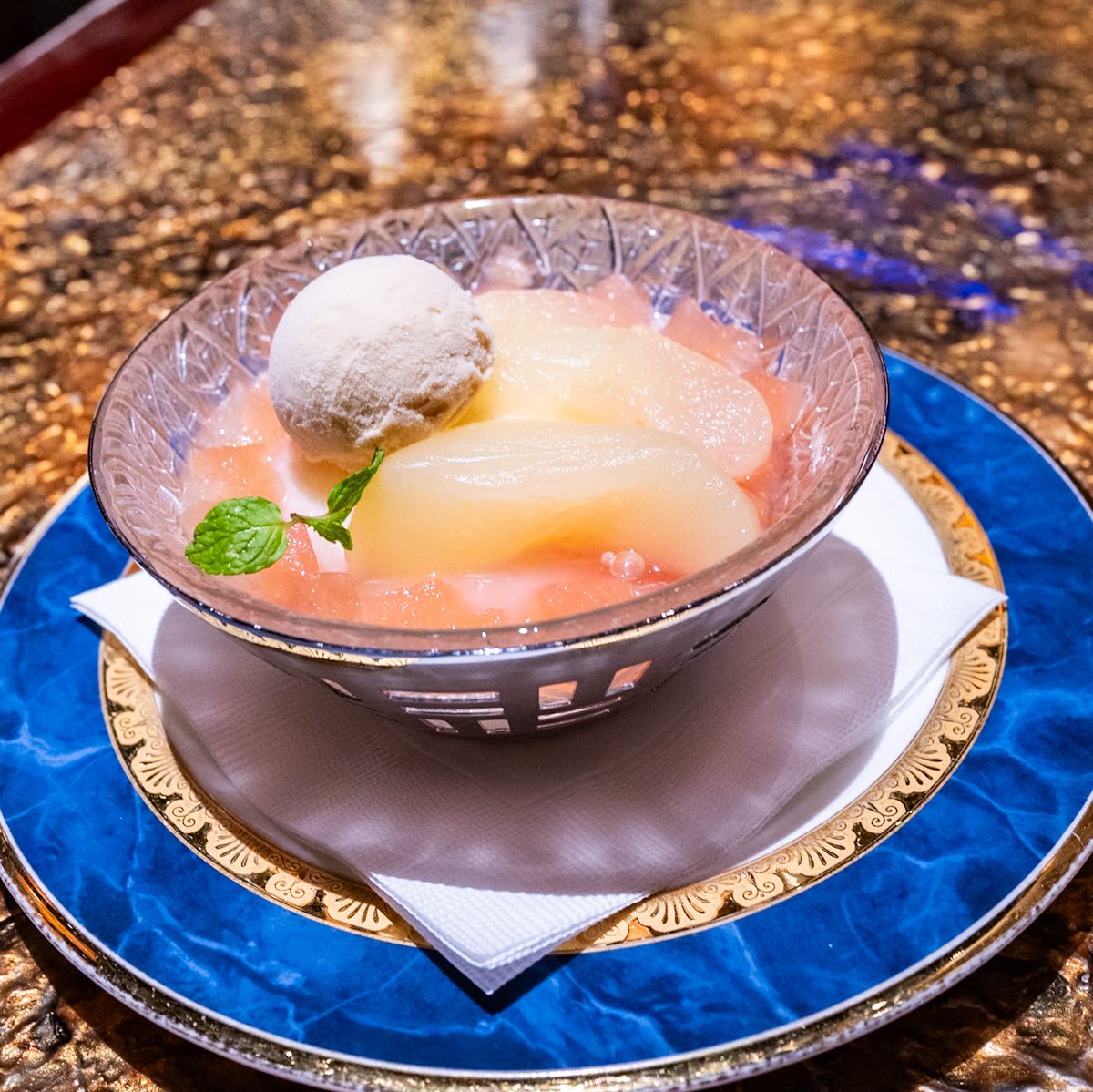 シルクロードガーデン 12月の杏仁豆腐は