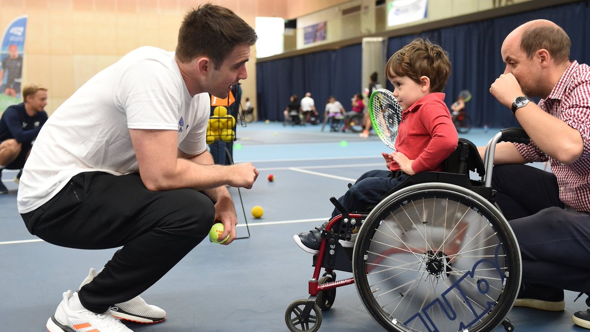 WChairTennisGB's tweet photo. Happy International Day of Disabled People...

...to all wheelchair tennis players, groups, facilitators and all of you wheelchair tennis fans out there 😀

#wheelchairtennis | #IDDP https://t.co/GW817U8kAB
