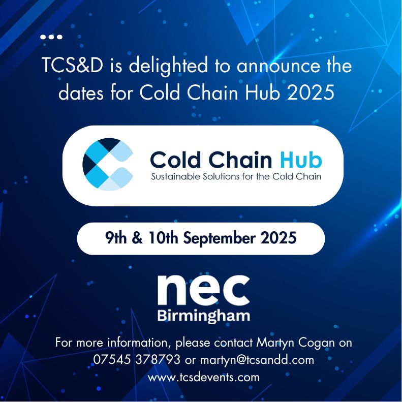 TCS&D Magazine (@tcsandd) on Twitter photo TCS&D's Cold Chain Hub | 9th & 10th September 2025
To book a stand, please contact Martyn Cogan on 07545 378793 or via martyn@tcsandd.com
#tcsd25 #coldchain #supplychain #logistics #commercialvehicles #refrigeration #refrigeratedvehicles #coldstorage #solarenergy #netzero TCS&D's Cold Chain Hub | 9th & 10th September 2025
To book a stand, please contact Martyn Cogan on 07545 378793 or via martyn@tcsandd.com
#tcsd25 #coldchain #supplychain #logistics #commercialvehicles #refrigeration #refrigeratedvehicles #coldstorage #solarenergy #netzero