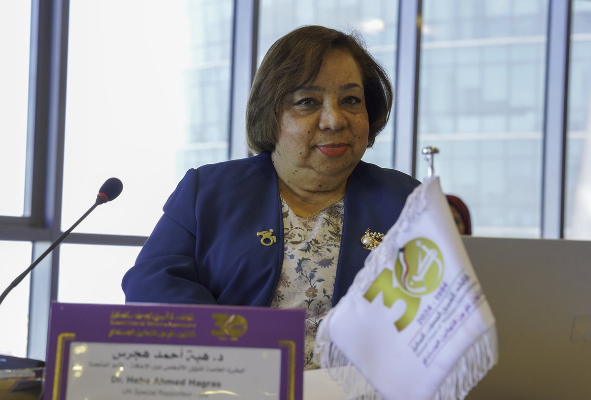 kuna_en's tweet photo. UN expert on the Rights of Persons with Disabilities Dr. Heba Hegres urges greater representation of women with disabilities
https://t.co/Ueqhlg9mDd
#KUNA #KUWAIT #UN_SPExperts https://t.co/LMAqLDhKAJ