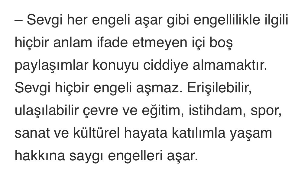 Güne.. #3AralikDunyaEngellilerGunu 
<a href="/AdemKuyumcu/">Adem Kuyumcu</a>