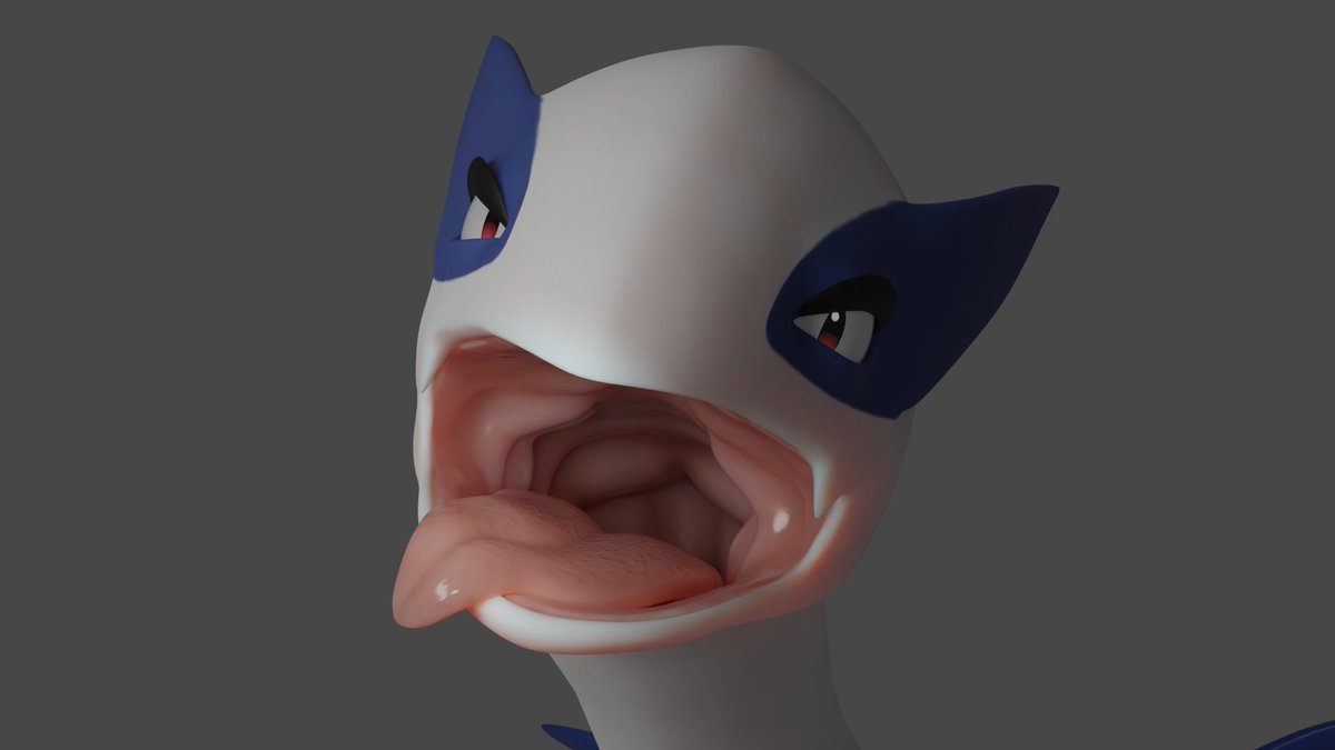 My first try of getting something done with Blender

#vore #mawshot