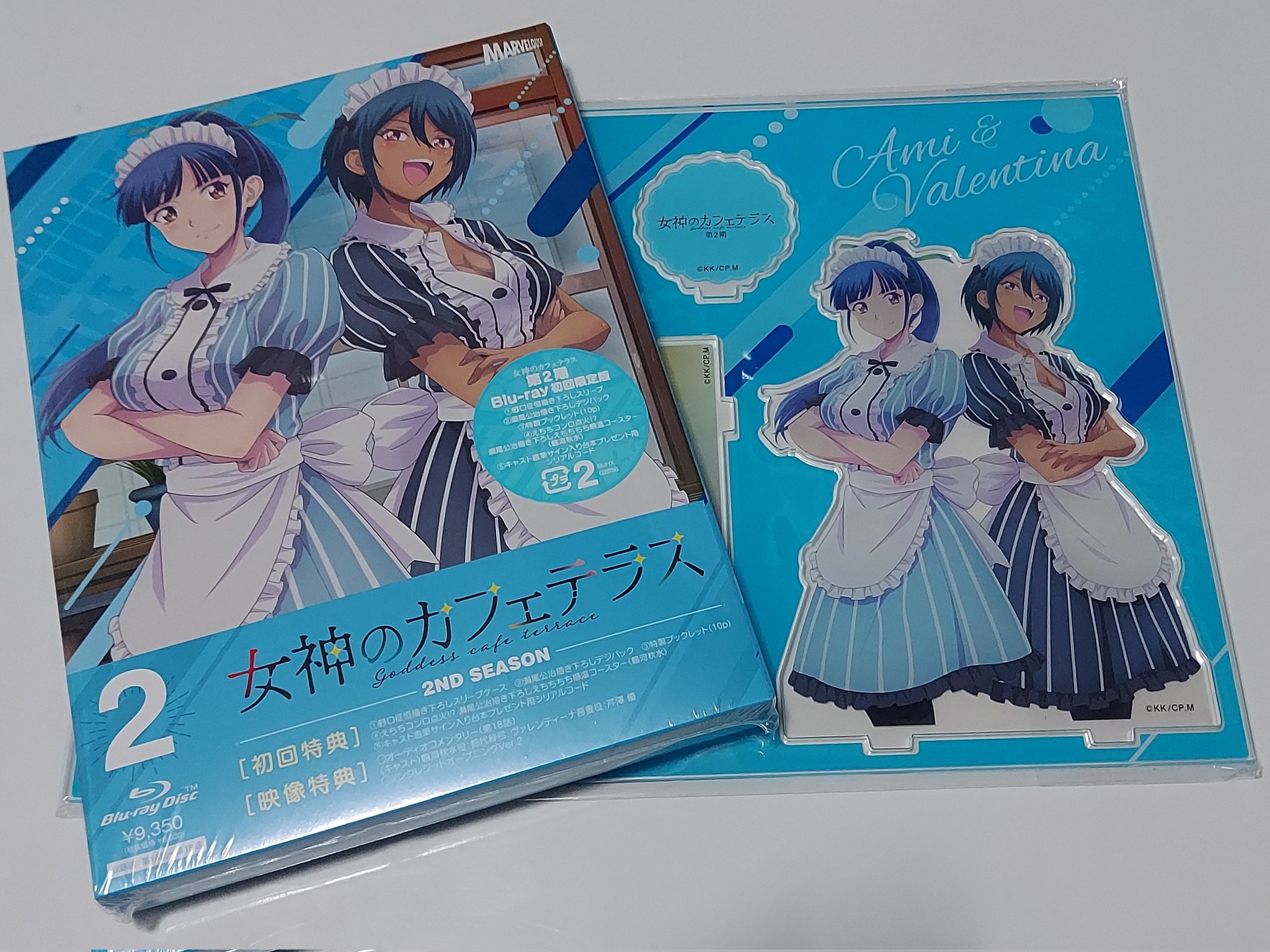 女神のカフェテラス ソフマップ blu-ray購入特典　アクリルジオラマ5種 女神のカフェテラス ソフマップ blu-ray購入特典 アクリル
