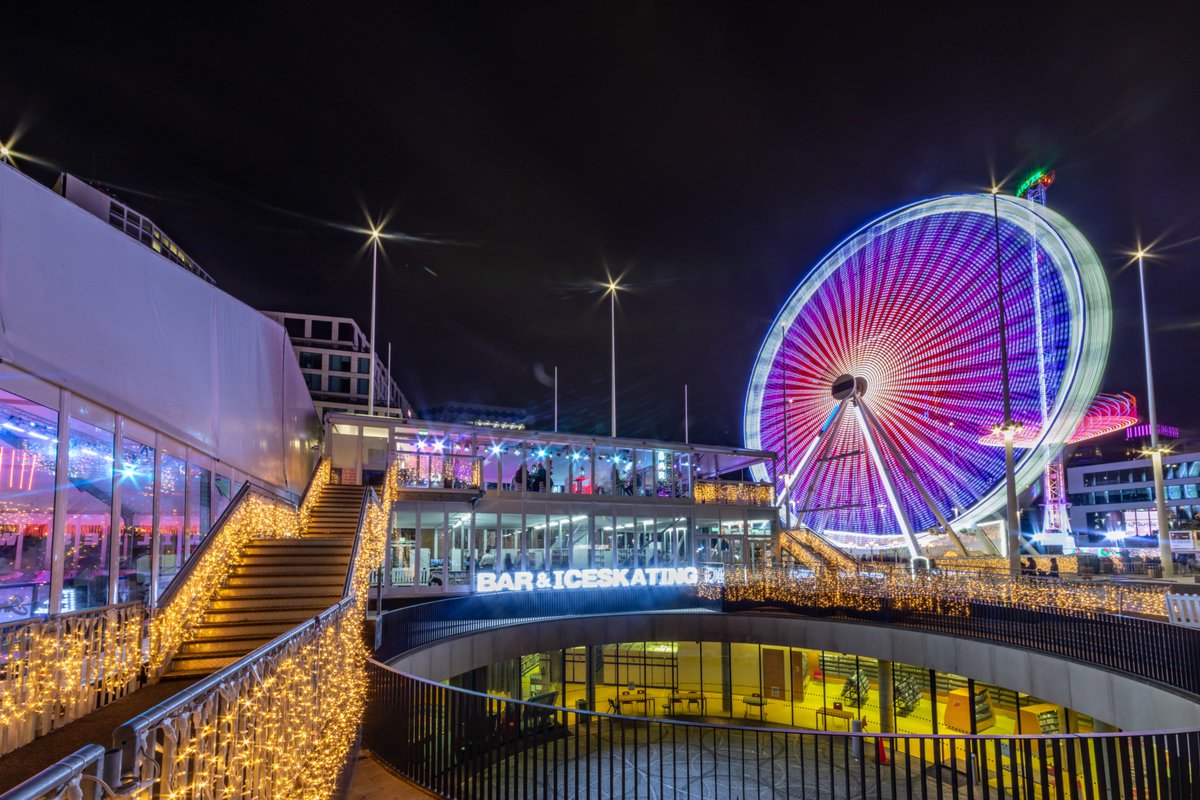 Experience Birmingham's festive lights from a new perspective on our Big Wheel. A must-do this Christmas season! 🎡✨ #BigWheelBirmingham #FestiveViews