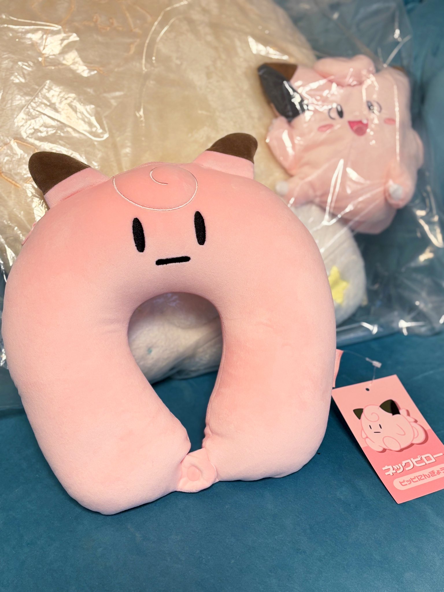ポケモン ネックピロー ピッピにんぎょう みがわり ポケモンセンター ネックピロー ピッピにんぎょう みがわり
