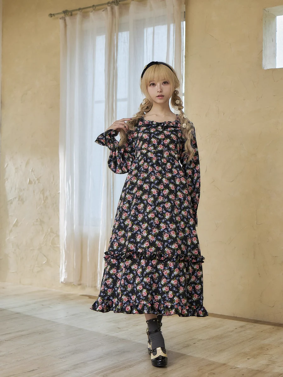 星名桜子 しまむらコラボ ワンピース、スカートセット 花柄ピンク 3L しまさく 星名桜子 しまむらコラボ ワンピース、スカートセット 花柄ピンク 3L