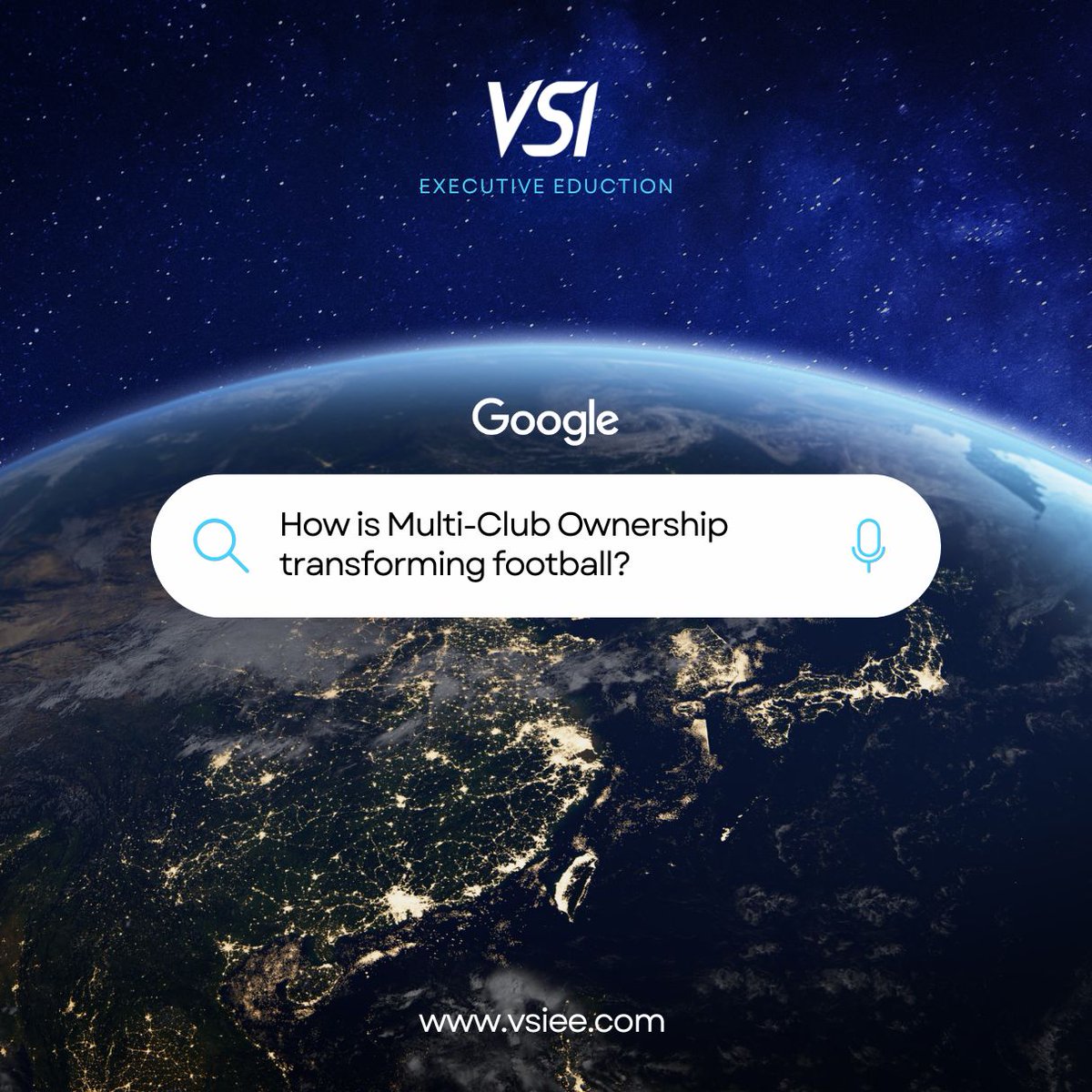 VSI is excited to announce a symposium on the Multi-Club Ownership (MCO) model, taking place on 12th March 2025 in Manchester.

This one-day event will explore the key trends and strategies shaping MCO in football and sports, delivered by industry experts and thought leaders.

🌍