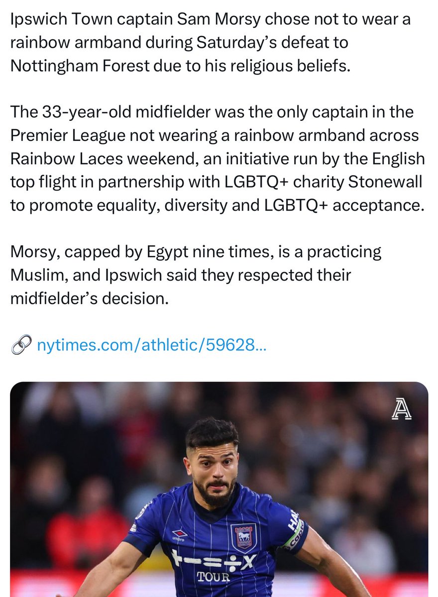 Sp86Rob's tweet image. .@MayorofLondon me old pal, as someone who relentlessly tells me who you stand with, I’d like to know your answer to this one…

…the Muslim faith or LGBT?

#SamMorsy #RainbowLaces