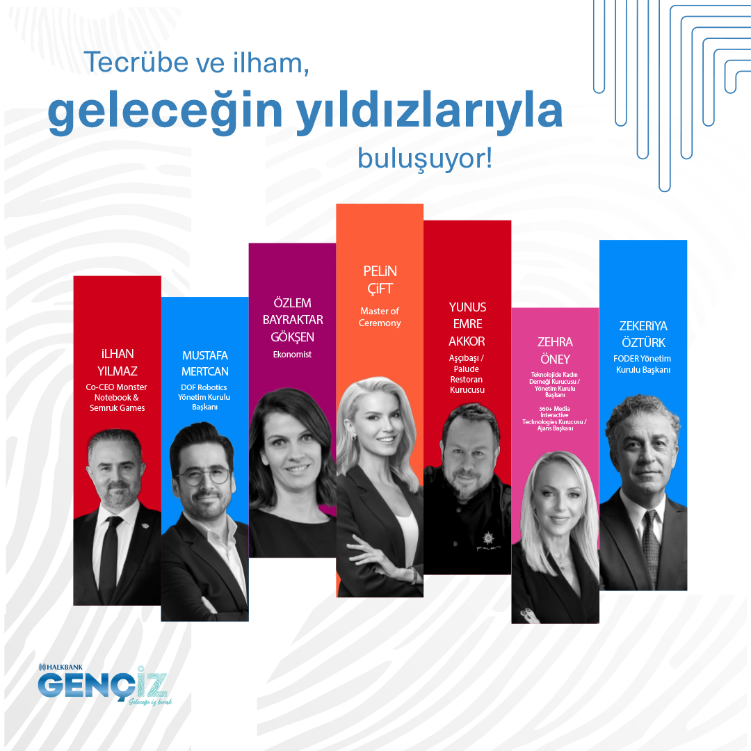 Halkbank Gençİz Zirvesi'nde alanında uzman isimler gençlerle bir araya geliyor! İlham verici panellerde geleceğin liderleri, girişimcileri ve vizyonerlerine yönelik önemli konular ele alınıyor. Zirvenin tüm detayları için takipte kalın. 👉 <a href="/Halkbankgenciz/">Gençİz</a> 

#Gençİz
