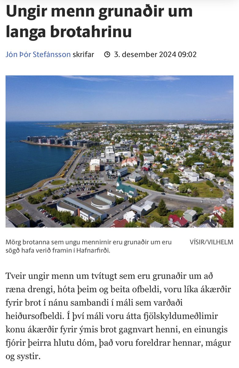 Á einhverjum tímapunkti þurfum við að viðurkenna það að hlutirnir væru einfaldlega mun betri ef þessir menn væru ekki í okkar samfélagi.

Það er lágmarks krafa til stjórnvalda að þau reki alla erlenda glæpamenn út úr landinu.