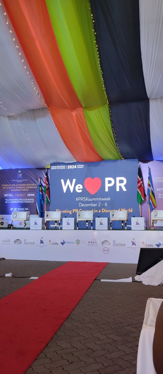 WinjaChristine's tweet image. County 043 it' s a week filled with  PR Practitioners "Elevating PR Counsel in a disrupted world #PRSKSummit2024 #Refuel #Connect #Grow