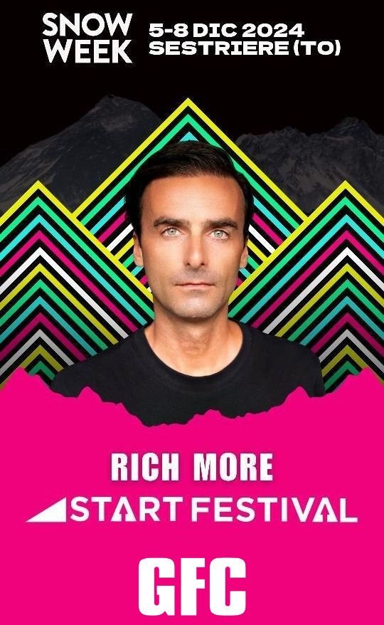 RICHMOREdj's tweet photo. 🥳Ci vediamo al GFC AfterSki giovedì 5 dicembre per iniziare un super weekend! 

5 dicembre: Opening Party
6 dicembre: Renèe La Bulgara
7 dicembre: Paolo Noise
8 dicembre: Il Pagante https://t.co/uN46mYuMqv