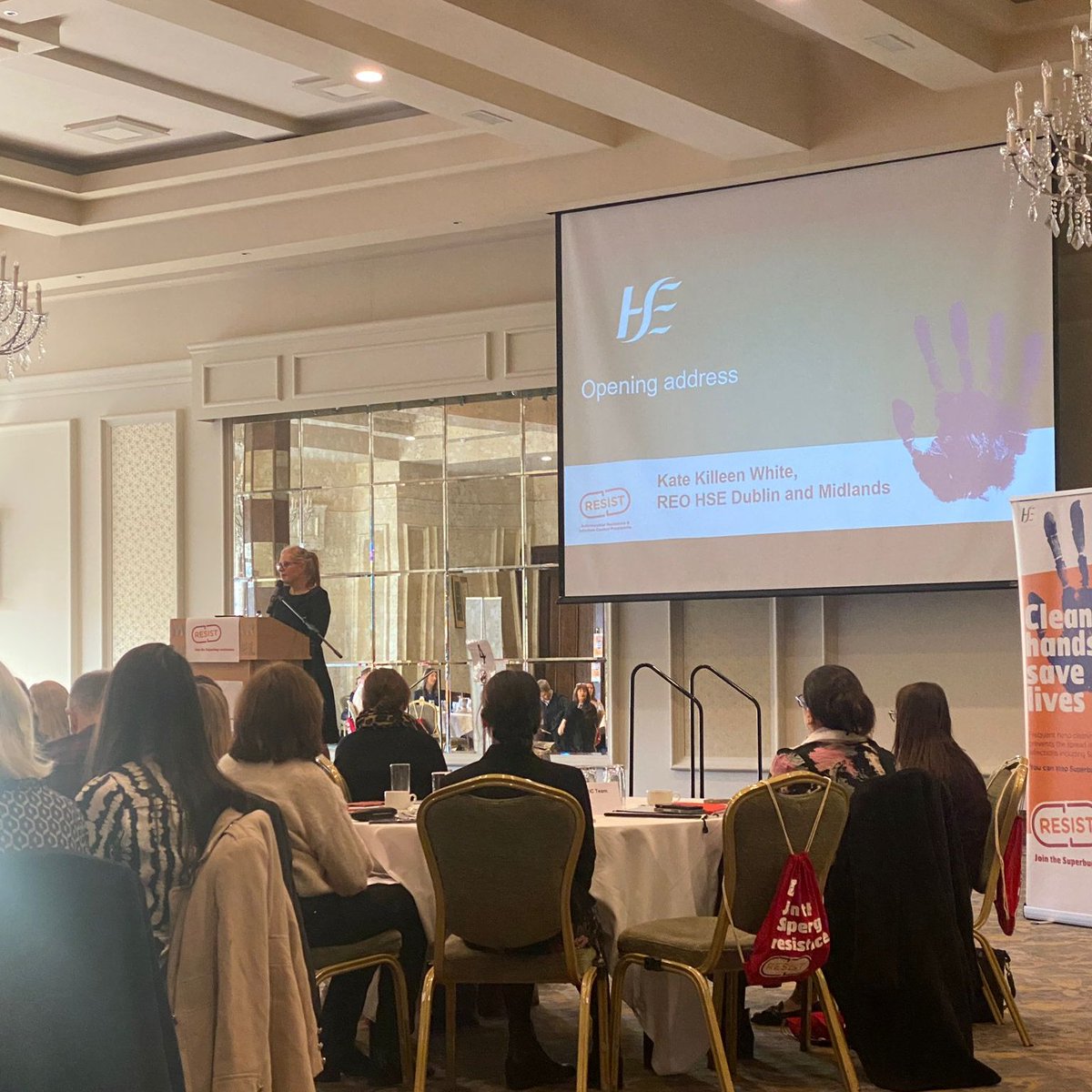 Liam McLoughlin (@liamcmcloughlin) on Twitter photo Kate Killeen White REO for HSE Dublin and Midlands Regional Health Area talks about delivering safe and effective services to over 1.1m people.
#KeepAntibioticsWorking
#AMRICKeepIPCWorking
<a href="/HSEDubMidlands/">HSE Dublin and Midlands</a> <a href="/PublicHealthDM/">Department of Public Health-HSE Dublin & Midlands</a> <a href="/PFPS_Ireland/">PatientsForPatientSafetyIreland</a> <a href="/HSELive/">HSE Ireland</a> <a href="/AntibioticPresc/">Antibiotic Prescribing</a> Kate Killeen White REO for HSE Dublin and Midlands Regional Health Area talks about delivering safe and effective services to over 1.1m people.
#KeepAntibioticsWorking
#AMRICKeepIPCWorking
<a href="/HSEDubMidlands/">HSE Dublin and Midlands</a> <a href="/PublicHealthDM/">Department of Public Health-HSE Dublin & Midlands</a> <a href="/PFPS_Ireland/">PatientsForPatientSafetyIreland</a> <a href="/HSELive/">HSE Ireland</a> <a href="/AntibioticPresc/">Antibiotic Prescribing</a>