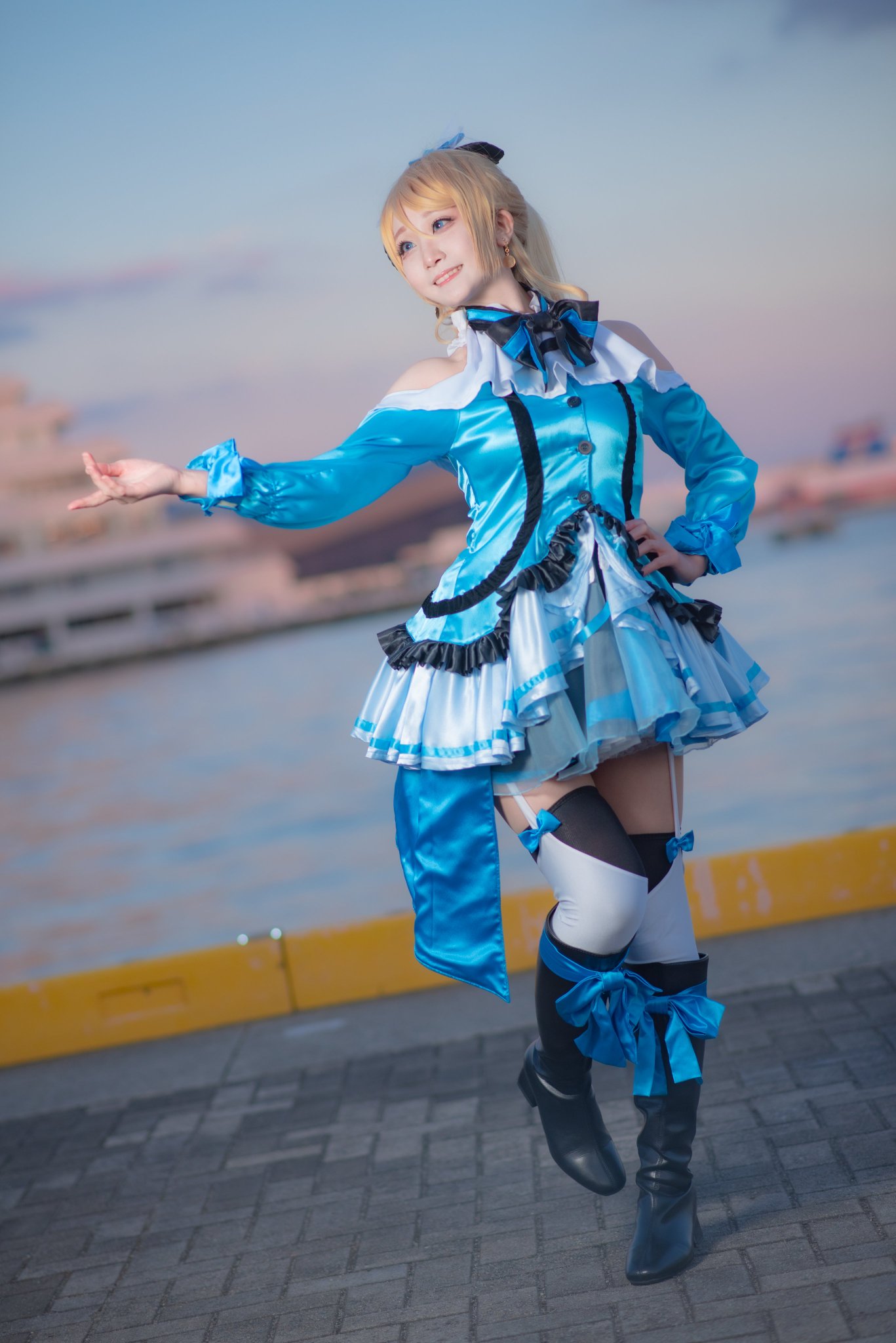 ラブライブ！Kira-Kira Sensation! コスプレ 絢瀬絵里 μ's 芽衣凛 on X: 