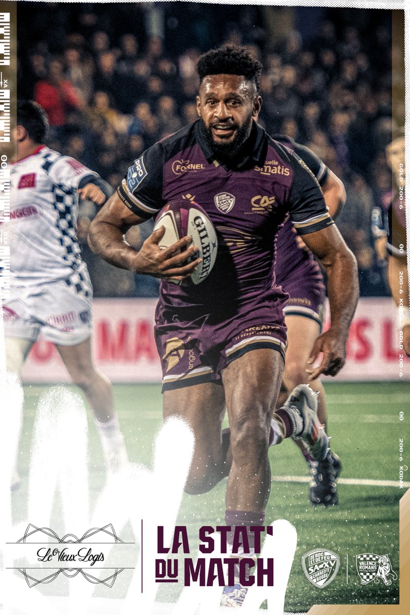 𝗘𝗻𝘁𝗿𝗲́ 𝗲𝗻 𝗷𝗲𝘂 𝗮𝘃𝗮𝗻𝘁 𝗹'𝗵𝗲𝘂𝗿𝗲 𝗱𝗲 𝗷𝗲𝘂, 𝗚𝗲𝗼𝗿𝗴𝗲 𝗧𝗶𝗹𝘀𝗹𝗲𝘆 𝗮 𝘀𝘂 𝗲𝗻 𝟮𝟲 𝗺𝗶𝗻𝘂𝘁𝗲𝘀 𝘀𝗲 𝗺𝗼𝗻𝘁𝗿𝗲𝗿 𝗱𝗮𝗻𝗴𝗲𝗿𝗲𝘂𝘅. 😤
52 mètres parcourus ballon en main, auteur de 2 franchissements.
La stat du match par le Vieux Logis Traiteur 📊