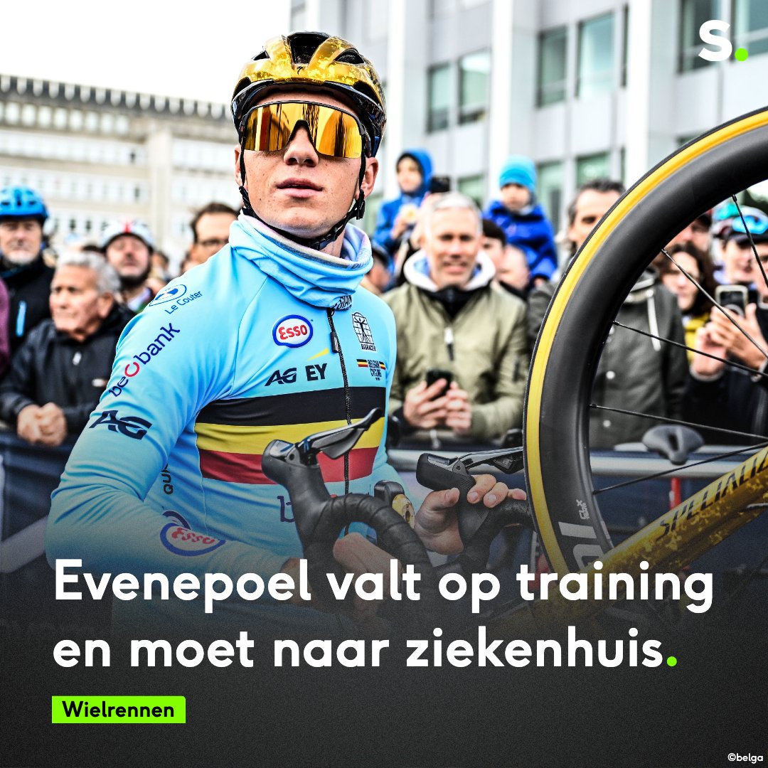 Slecht nieuws voor Remco Evenepoel: de dubbele olympische kampioen komt ten val op training en is afgevoerd naar het ziekenhuis, waar de schade zal worden opgemeten. #RemcoEvenepoel #Wielrennen 

sporza.be/nl/2024/12/03/…