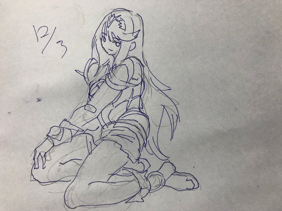 #落書き
#ゼノブレイド2
ヒカリ