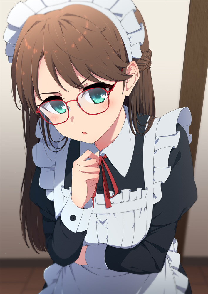 「お小言を言うメイドさん 」|neconoのイラスト