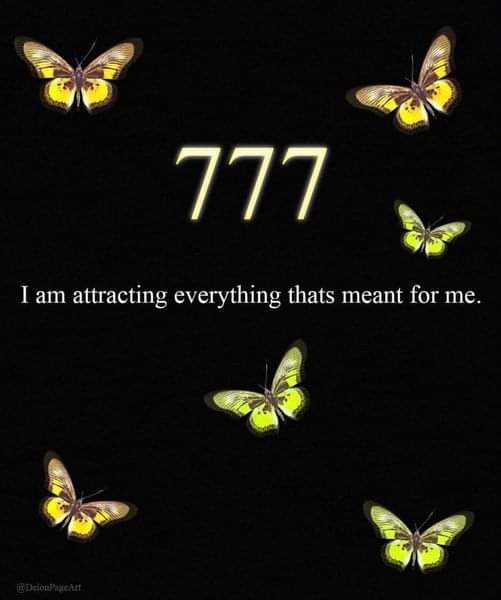 ✨️777✨️

Affirm it with gratitude!