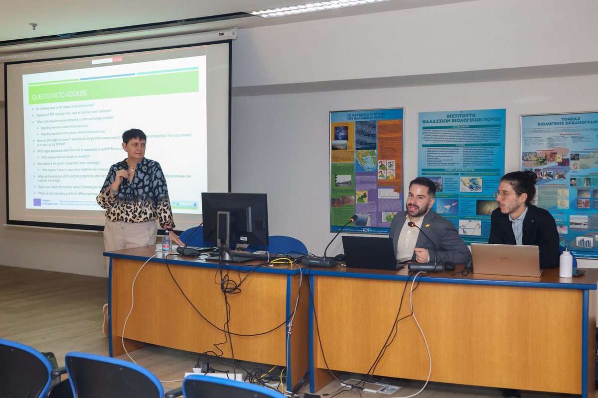 Our third General Assembly is underway near #Athens, at the headquarters of <a href="/hcmr_gr/">hcmr</a> . Today, we are reviewing the project's progress and planning the next steps #MissionOcean #EUMissions