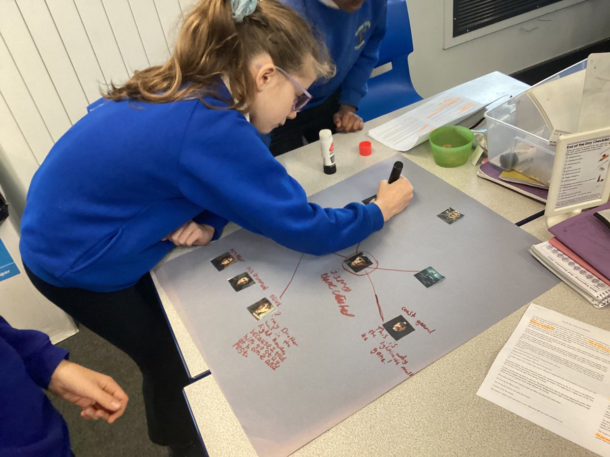 MNA_Year6's tweet photo. In Year 6 this morning, we are creating police incidents board about the German plane crash in Letters from the Lighthouse to help us gather all the information we need for our newspaper reports. @morley_newlands https://t.co/LVgBfdd6lu