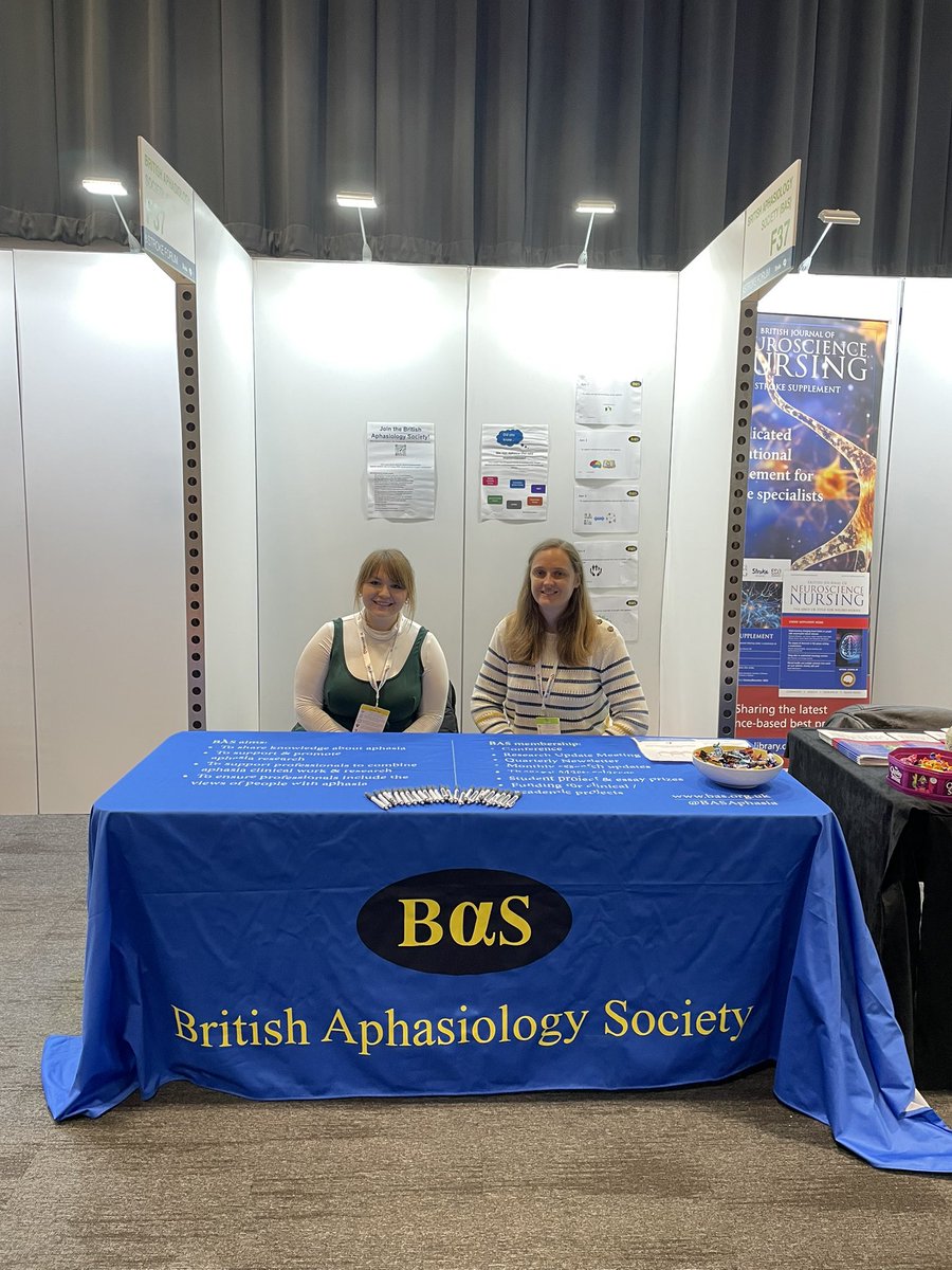 British Aphasiology Society (@basaphasia) on Twitter photo Ready to meet delegates at #uksf24 on the BAS stand. Come and meet <a href="/e_poyner1/">Elissa Manzi</a> and <a href="/SusieWSLT/">Susie Williams</a> to find out more about BAS Ready to meet delegates at #uksf24 on the BAS stand. Come and meet <a href="/e_poyner1/">Elissa Manzi</a> and <a href="/SusieWSLT/">Susie Williams</a> to find out more about BAS