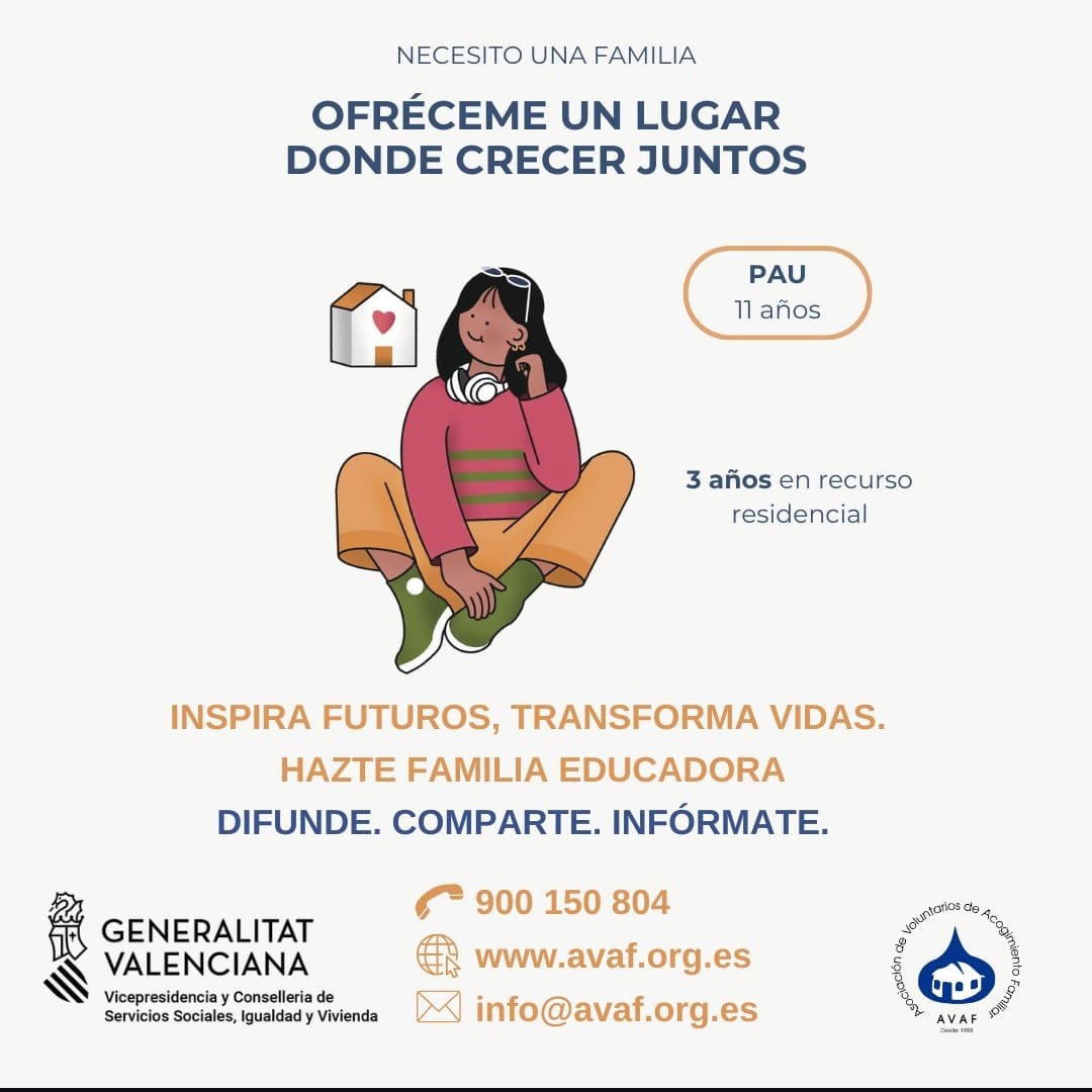 Croquetilla3000's tweet image. Gente , se necesitan familias acogedoras. Por favor compartid, es muy importante.
Estos chavales/ chavalas os necesitan.
#AVAF
#FamiliaAcogedoras