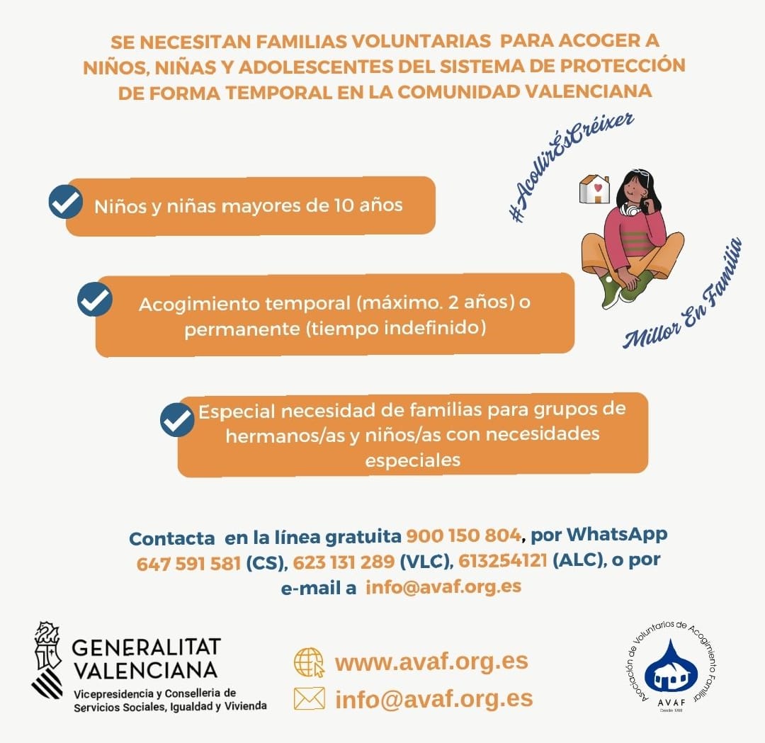 Croquetilla3000's tweet image. Gente , se necesitan familias acogedoras. Por favor compartid, es muy importante.
Estos chavales/ chavalas os necesitan.
#AVAF
#FamiliaAcogedoras