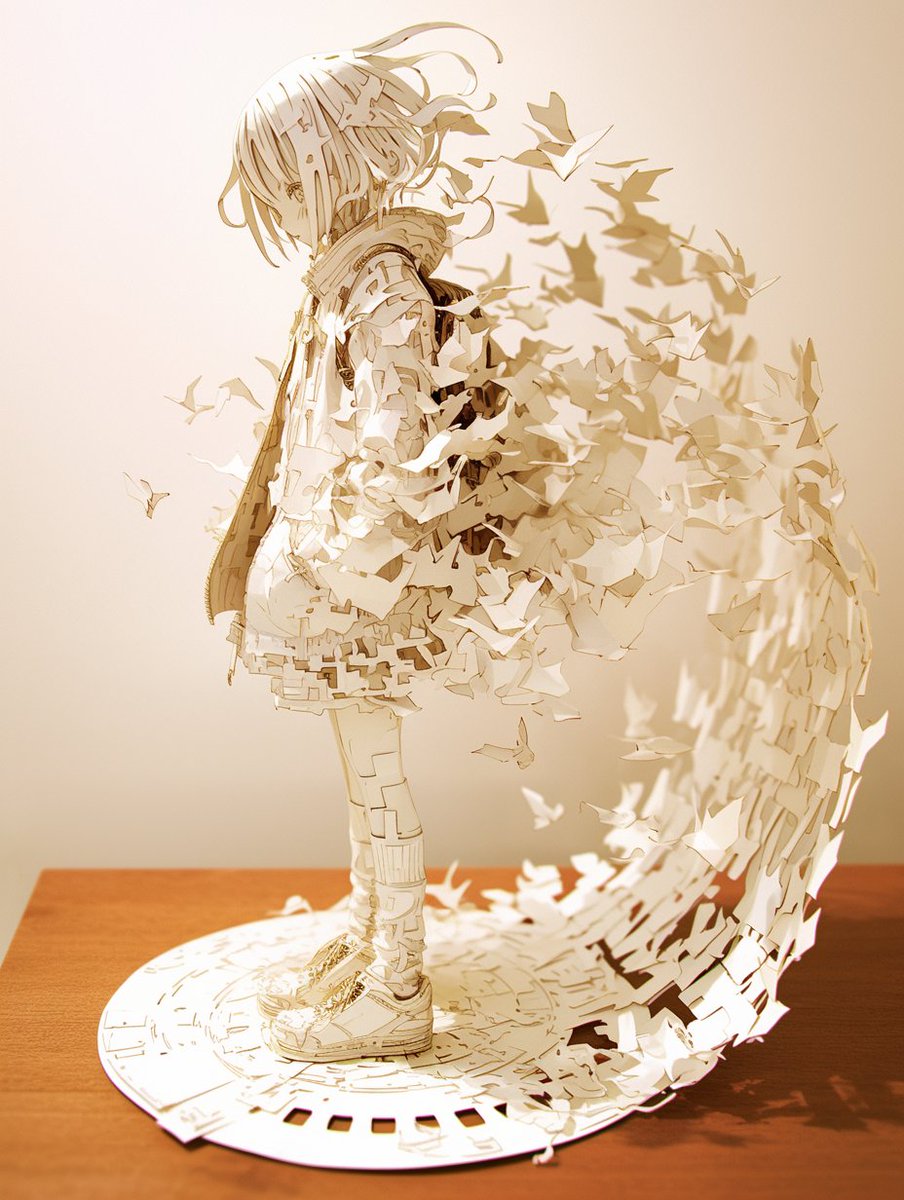 集まり形作られる女の子