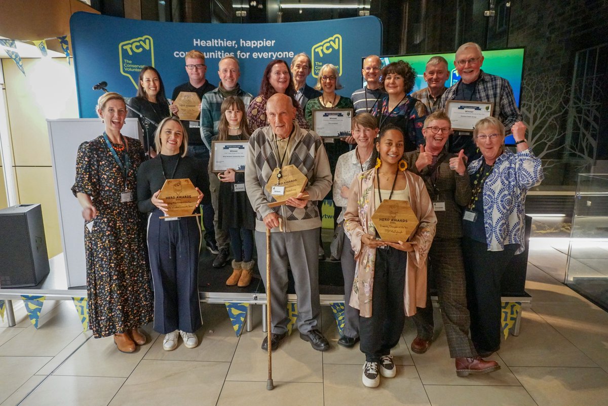 TCVtweets's tweet image. Recently we celebrated the fantastic volunteer &amp;amp; community groups that make up the #TCVHeroes in our 65th year.

Winners, TCV trustees, partners &amp;amp; president @JonathonPorritt gathered at a special event to hear about their achievements @postcodelottery HQ

buff.ly/3VbjrZd