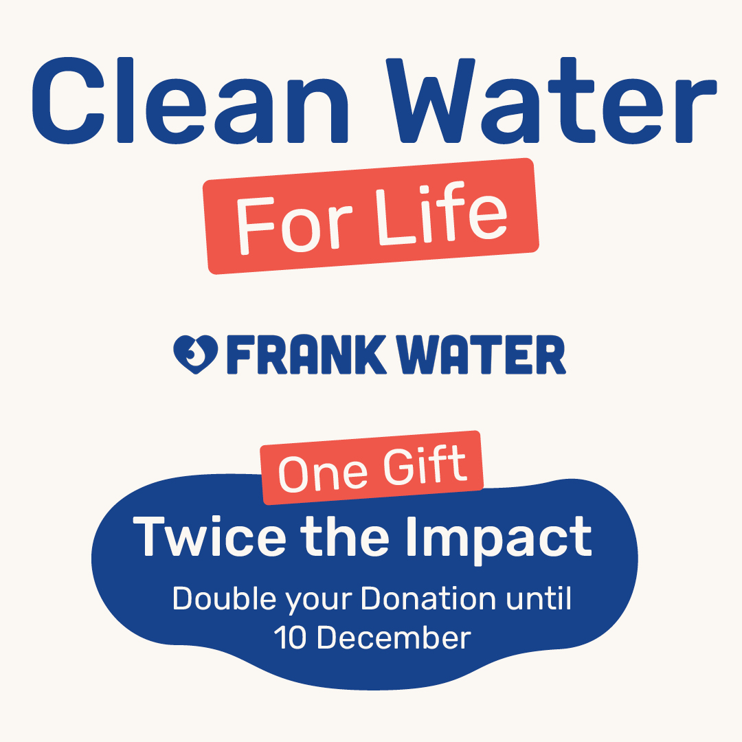Frank Water (@frankwater) on Twitter photo Our <a href="/BigGive/">Big Give</a> Christmas Appeal 2024 is now live!
Today is #GivingTuesday, and your chance to make a huge difference.  All donations until 10 December will be doubled by match funding.
With your support, we can ensure families have long-term access to safe clean water for life. Our <a href="/BigGive/">Big Give</a> Christmas Appeal 2024 is now live!
Today is #GivingTuesday, and your chance to make a huge difference.  All donations until 10 December will be doubled by match funding.
With your support, we can ensure families have long-term access to safe clean water for life.