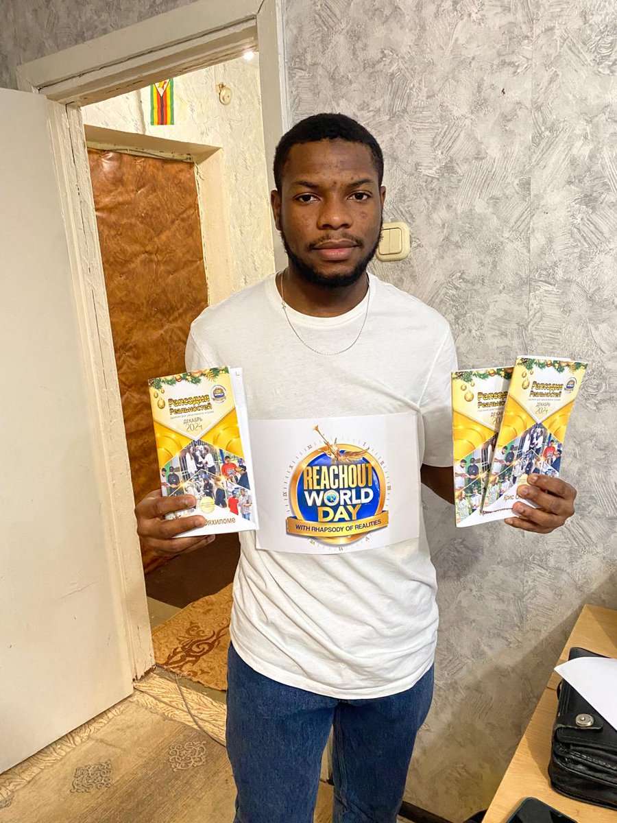 OYINBOLUWASEYI's tweet photo. REACHOUT WORLD DAY๐
#RhapsodyOfRealties
#ReachoutWorldDay
#PastorChris
#cellministry
#Coderabah
#cecrussiagroup2
#eer
#cetver https://t.co/q5elwPLm4s