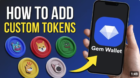 GemWallet's tweet photo. How to Add, Remove and Manage Custom Tokens in Gem Wallet (Guide)
What you will learn:
🪙 Add tokens with contract address
📚 How to do this on multiple networks
▶️ https://t.co/xSbxQ1DTao
#gemwallet #crypto #customtokens #solana #eth https://t.co/cGj9eJjVm7