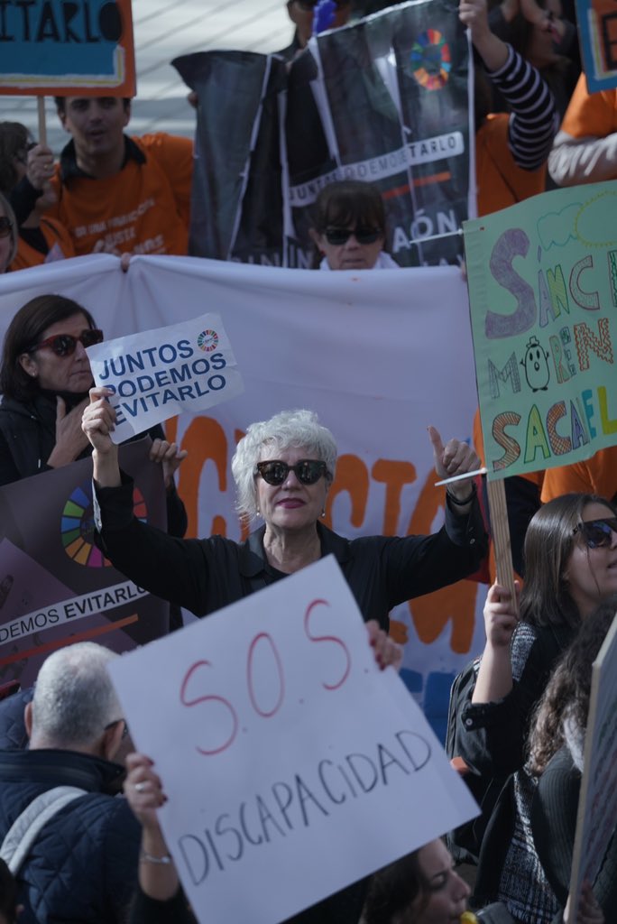⏳ En 15 minutos comienza una movilización histórica. Miles alzan la voz por una financiación justa y el futuro de las personas con discapacidad.

💪 Hoy hacemos historia en Andalucía. #JuntosPodemosEvitarlo