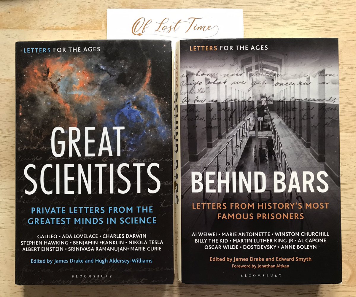 letterappsoc's tweet photo. Thanks so much to @Of_Lost_Time for generously donating these amazing books for the THLAS library. And helping to prove my argument! Like you say they really are “handwritten portals to the minds of people in the past.” ☺️📚✉️ https://t.co/atnY8Sjnho