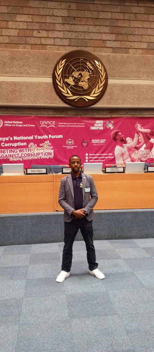 TSwaleh's tweet photo. Engaging with key figures like the Chairman of Kenya's Ethics and Anti-corruption Commission, the Africa Team Lead of Anti-corruption matters at UNODC, and the Head of UNODC-ROEA.
The forum was dynamic, featuring plenary discussions and audience feedback on the pervasive effects. https://t.co/HXlJz8YSDb
