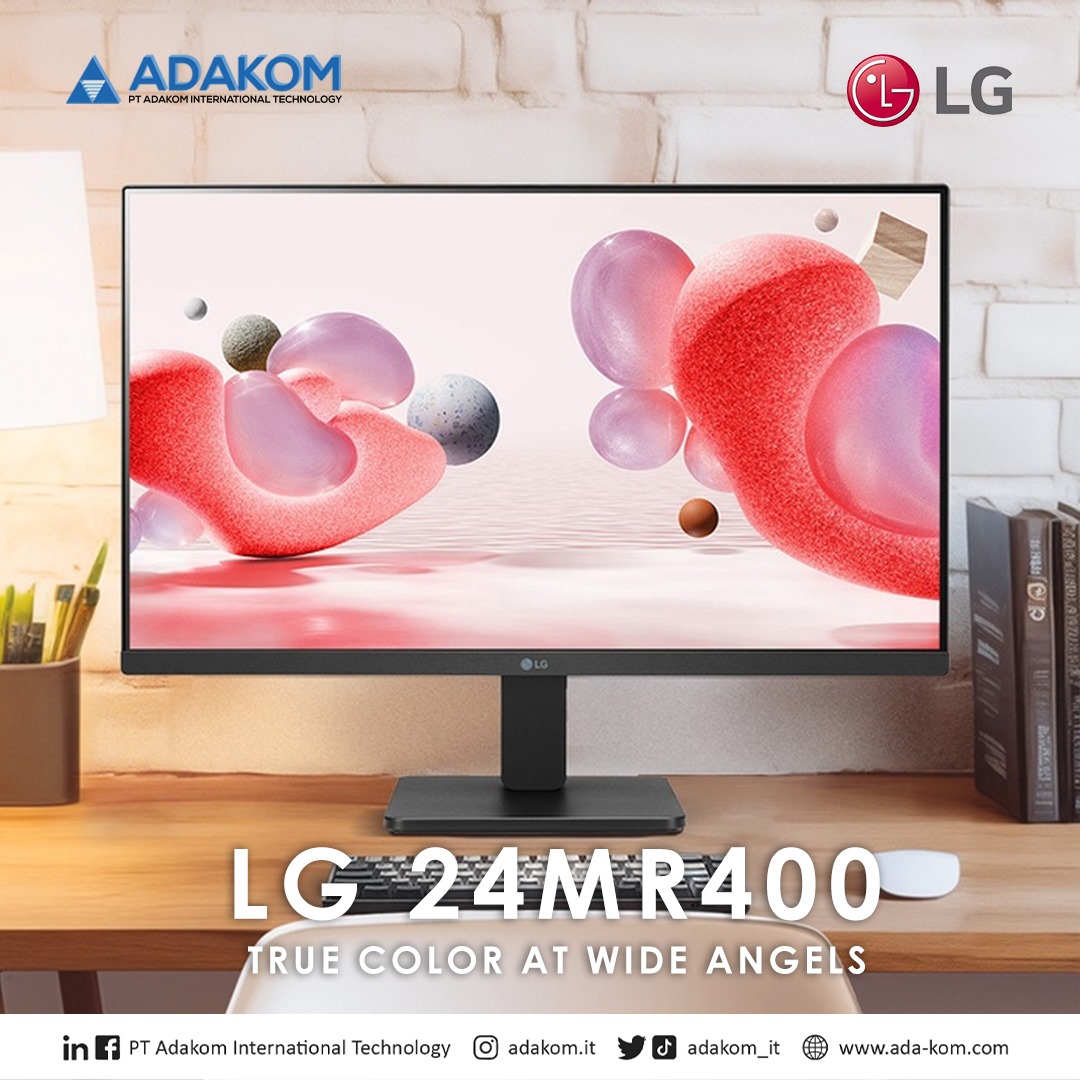 adakom_it's tweet image. Monitors with IPS technology highlight performance by providing accurate color reproduction, as well as helping users to see a wider screen.

#LGIPSMonitor #ColorAccuracy #WideViewingAngle #sRGB99Coverage #IPSDisplay #HighQualityDisplay #ProfessionalMonitor #VibrantColors