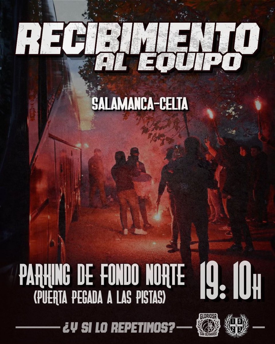 ATENTOS QUE TENEMOS CAMBIO DE HORA Y DE FONDO!! QUE NADIE SE QUEDE SIN VER EL MEJOR RECIBIMIENTO DEL AÑO EN SALAMANCA!!!