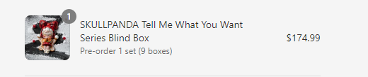 I am so excided! Just pre-ordered the "tell me what you want" series!
