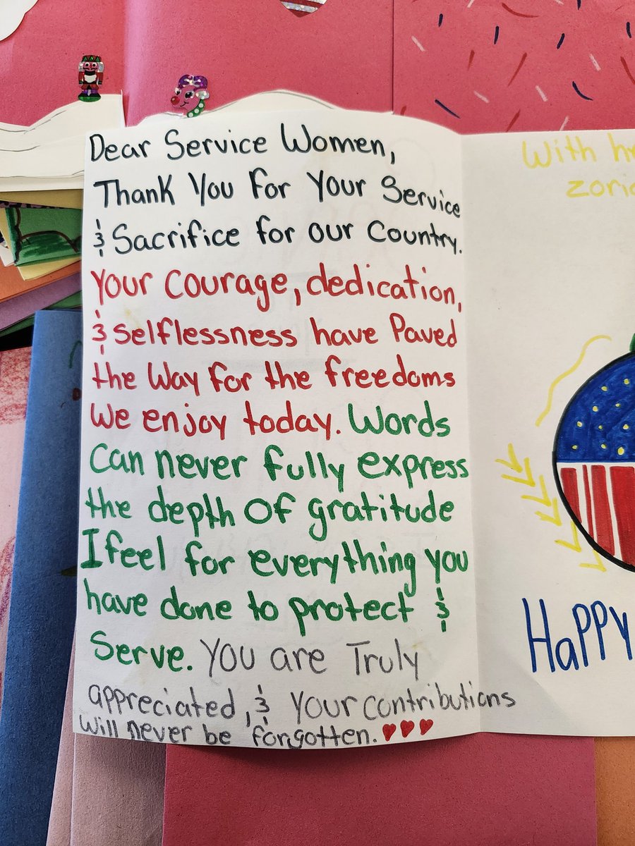 Theresa Smith (@tsmith149) on Twitter photo I dedicated a day for my students to create cards that we will send to a local Veteran's hospital. This is my annual tradition. My students did a fantastic job this year! <a href="/LHS_Lancer/">Sherman</a> <a href="/JonathanMorano/">Jon Morano</a> <a href="/RcollinsJudon/">RoseAnne Collins-Judon</a> I dedicated a day for my students to create cards that we will send to a local Veteran's hospital. This is my annual tradition. My students did a fantastic job this year! <a href="/LHS_Lancer/">Sherman</a> <a href="/JonathanMorano/">Jon Morano</a> <a href="/RcollinsJudon/">RoseAnne Collins-Judon</a>