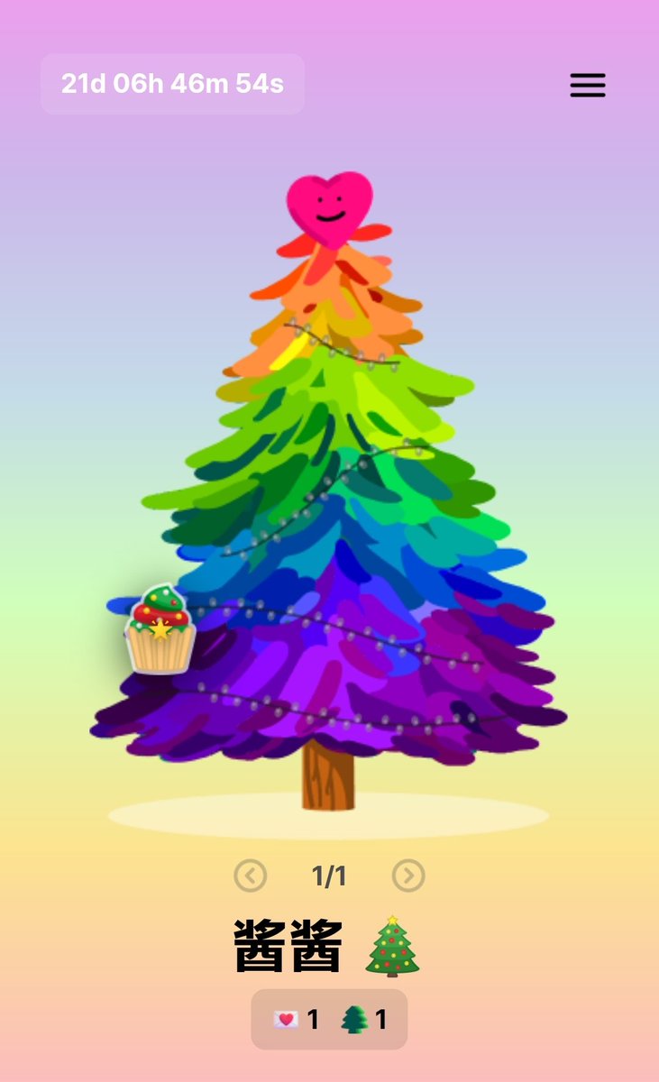 jamok0219_'s tweet photo. Decomytree！🎄
速来装饰我的七彩琉璃圣诞树。
https://t.co/YAnwv0uteC https://t.co/qi1npntP6t