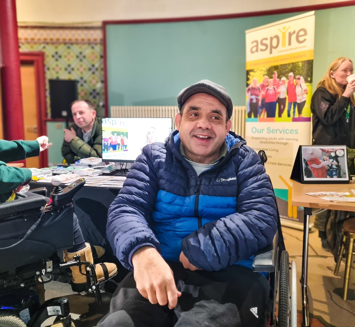 AspireCBS's tweet photo. We're at the International Day of Disabled People Marketplace today!

Join us at @LeedsCityMuseum until 3pm.

Stick around for fabulous speakers, activities and performers including our very own @Songbirds_Music

#IDODP https://t.co/r7OZYDvV6H