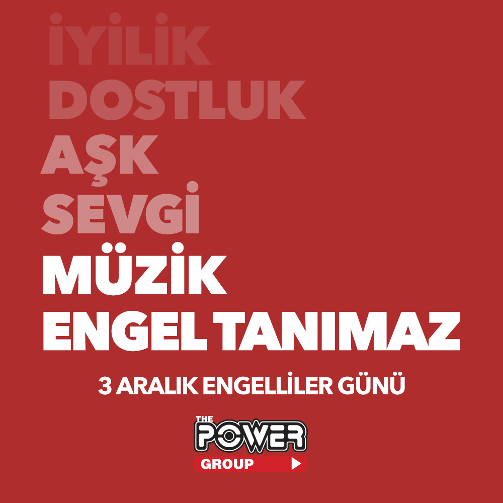 powerfm_100's tweet photo. Engelleri aşan kalplerle daha güçlüyüz.💪🏻
Müzik engel tanımaz.
#Powergroup https://t.co/qyuABfax1M