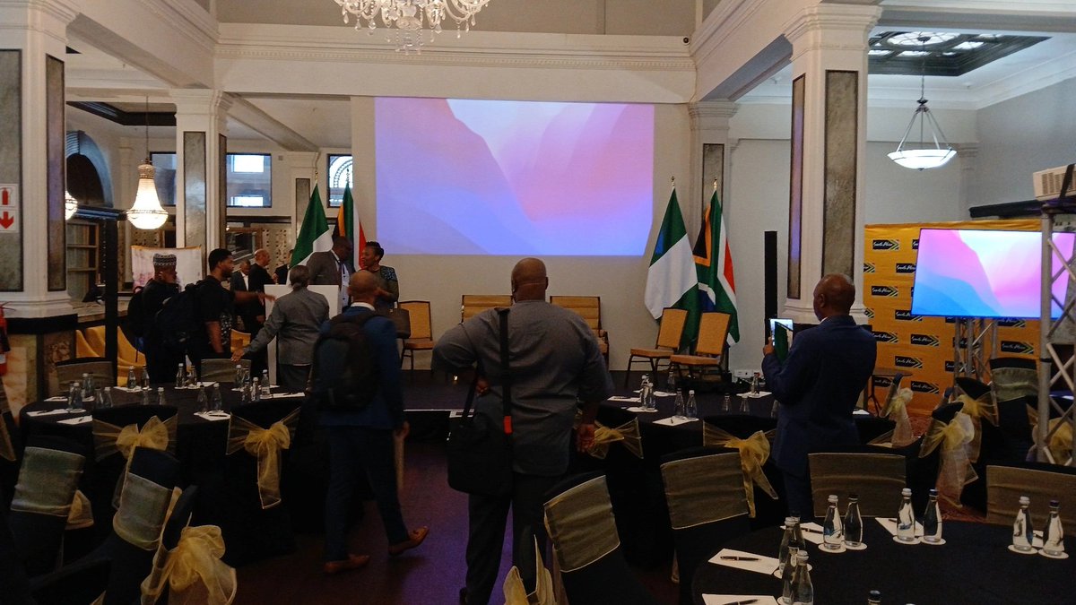 Preparations are underway for the South Africa and Nigeria presidential business roundtable in Cape Town, Western Cape. Both President Cyril Ramaphosa and Nigeria President Bola Tinubu will address the event. #NigeriaInSouthAfrica #BetterAfricaBetterWorld